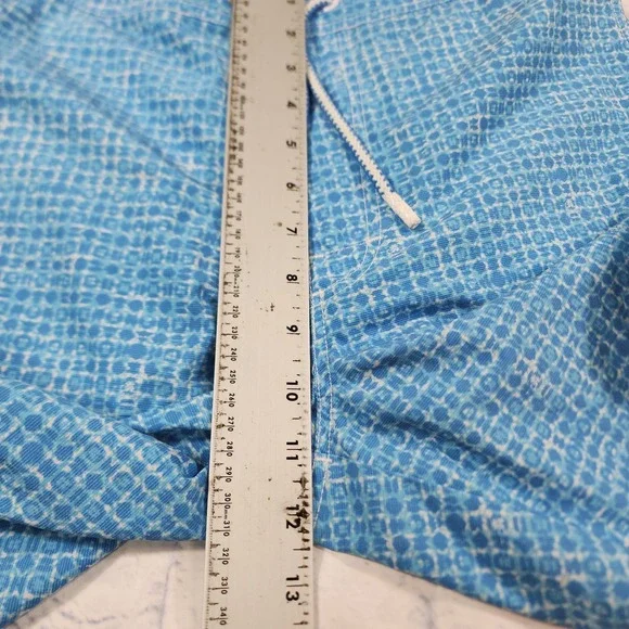 Johnnie O MENS SIZE S Mallon Swim Surf Shorts Fully Lined Laguna Blue - Picture 5 of 13